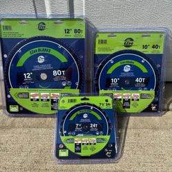 Carbide tipped saw blades. Price is in the description. ￼New. Multiple available.