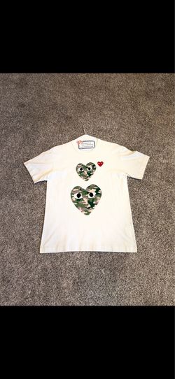 CDG Play Brand Authentic Shirt Large