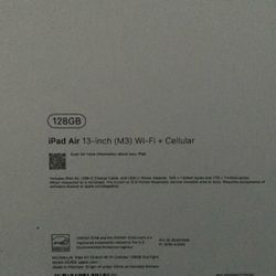 I Pad Air 13 ‘“newest iPad