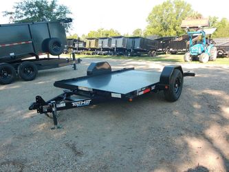 Top Hat 7 x 12 Gravity Tilt Trailer 7k