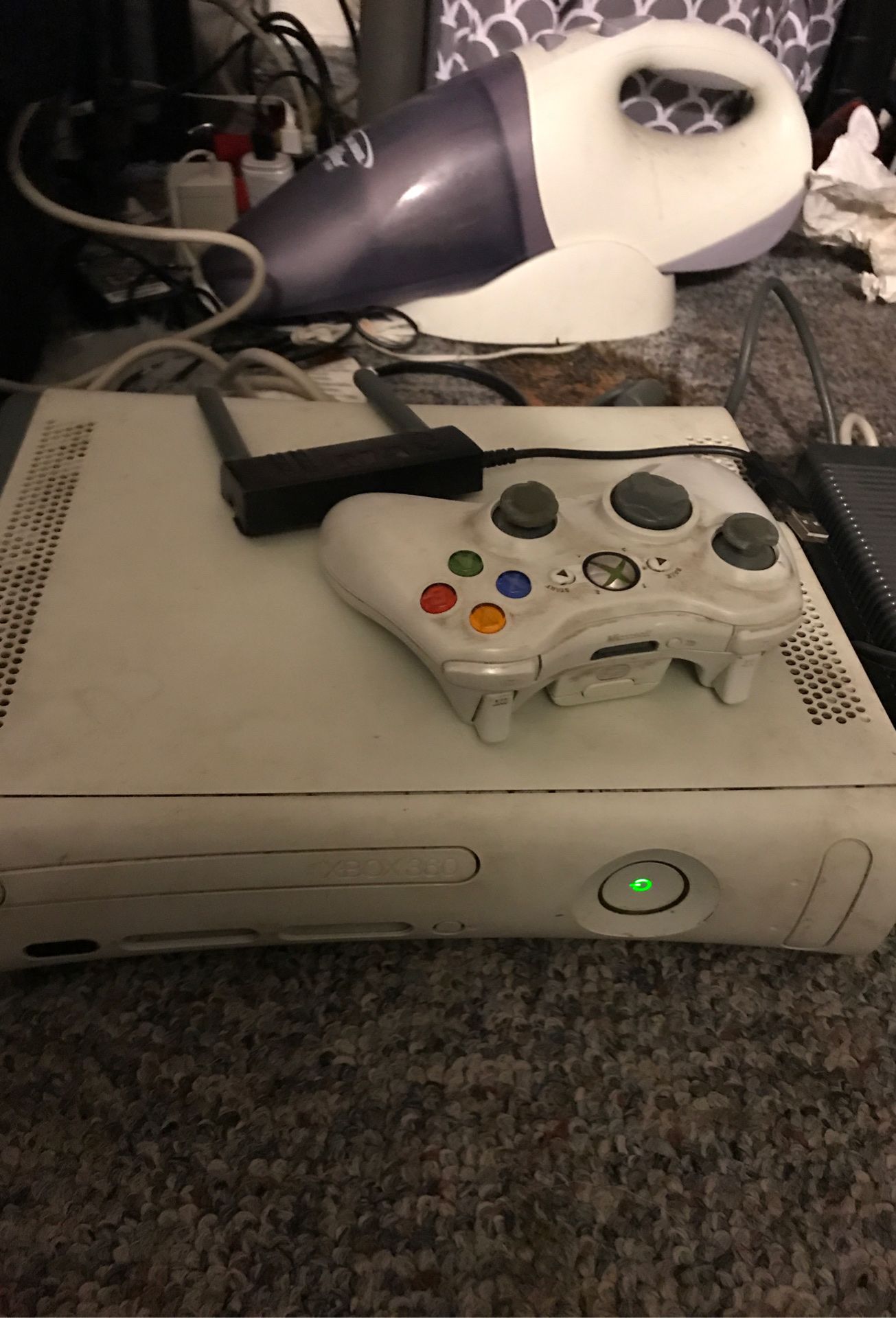 Xbox 360 and original controller some games