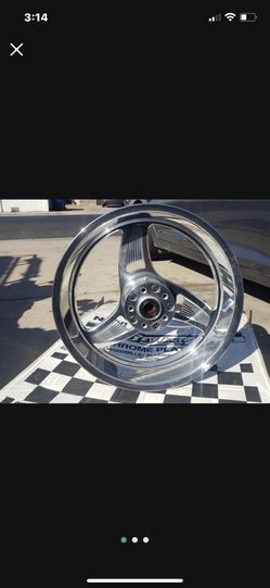 Harley Davidson chopper wheel