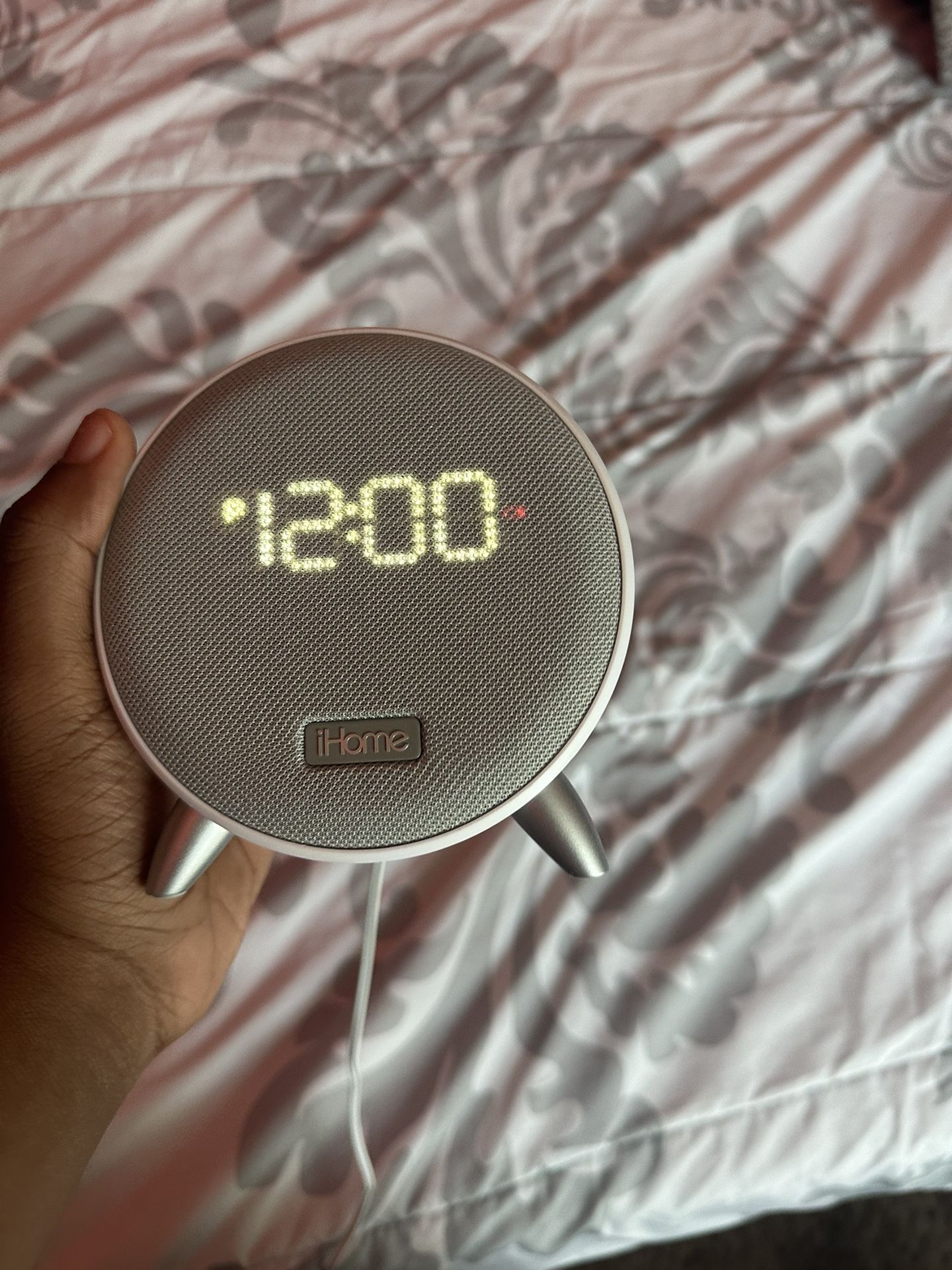 Bluetooth Alarm Clock With USB Charger
