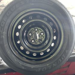 15” Toyota Corolla Wheel And Tire For Spare