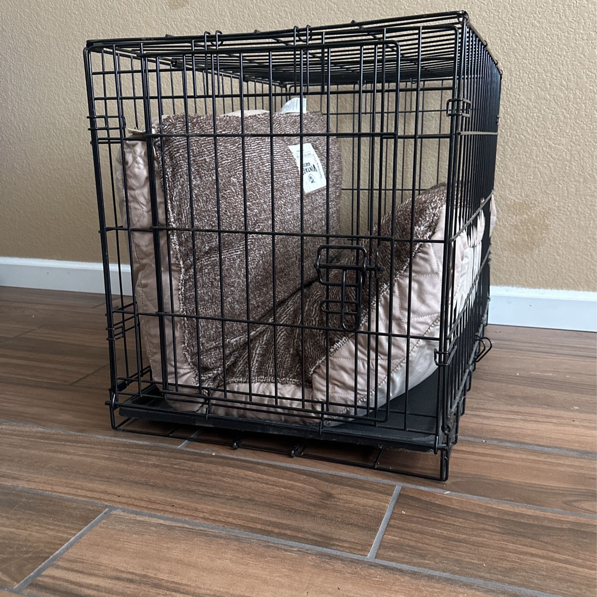 Crate with XL Dog Bed