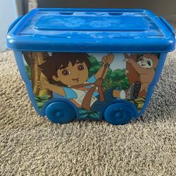 Diego Rolling Toy Storage Box