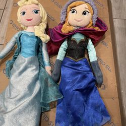 Elsa And Anna Plush