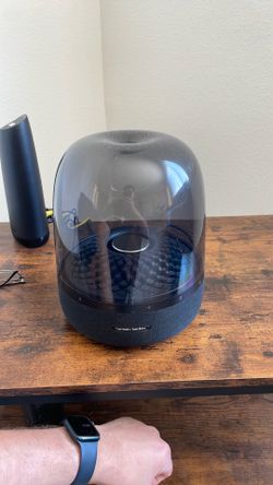 Harman Kardon Aura Studio 4 Bluetooth Speaker, Black