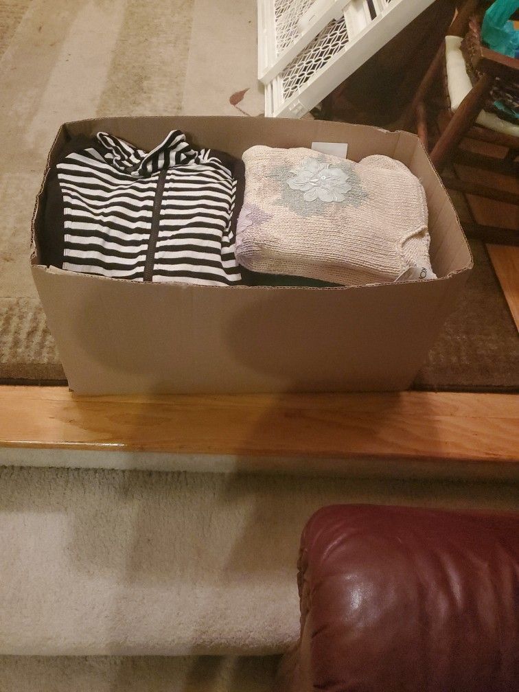 A Big Box Of Women's Clothing. Closet Cleanout$15
