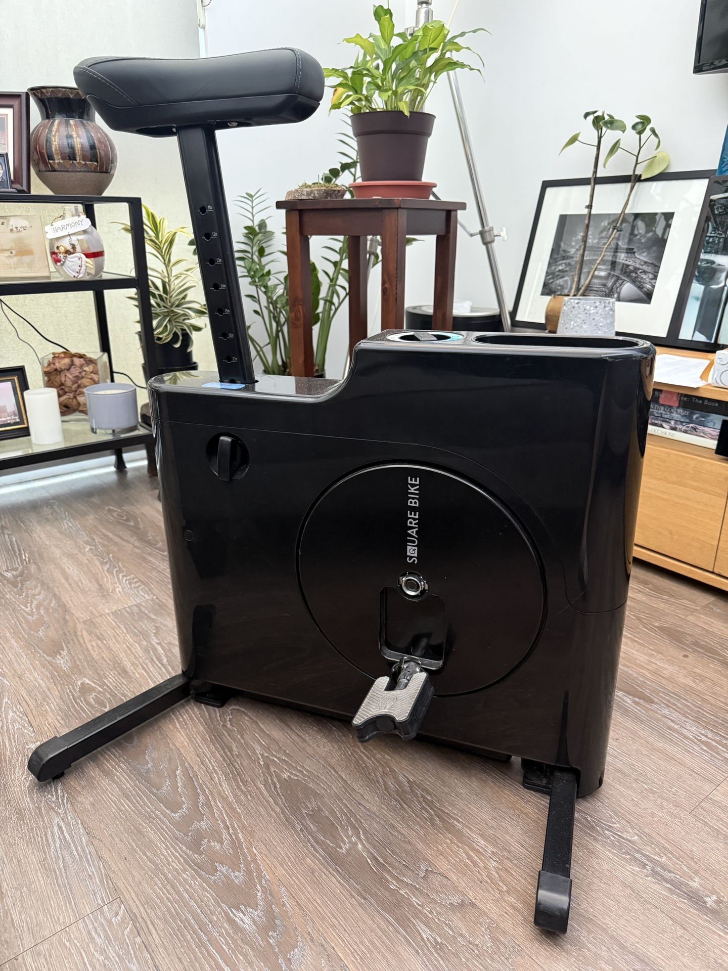 Compact Under-Desk Exercise Bike – Square Bike by FlexiSpot
