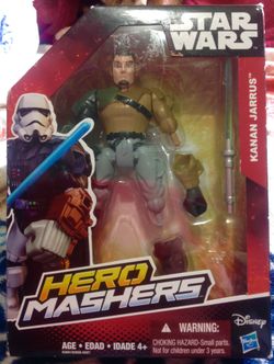 Star War Hero Mashers Auction Figure (KANAN JARRUS ), New Factory sealed
