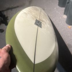 Panda Surfboard Single Fin +2 Fins Included 