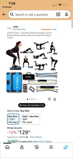 Coba Board-Glute Trainer