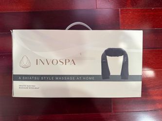 Shiatsu electric massager with heat