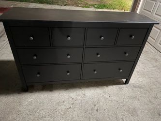 Black dresser