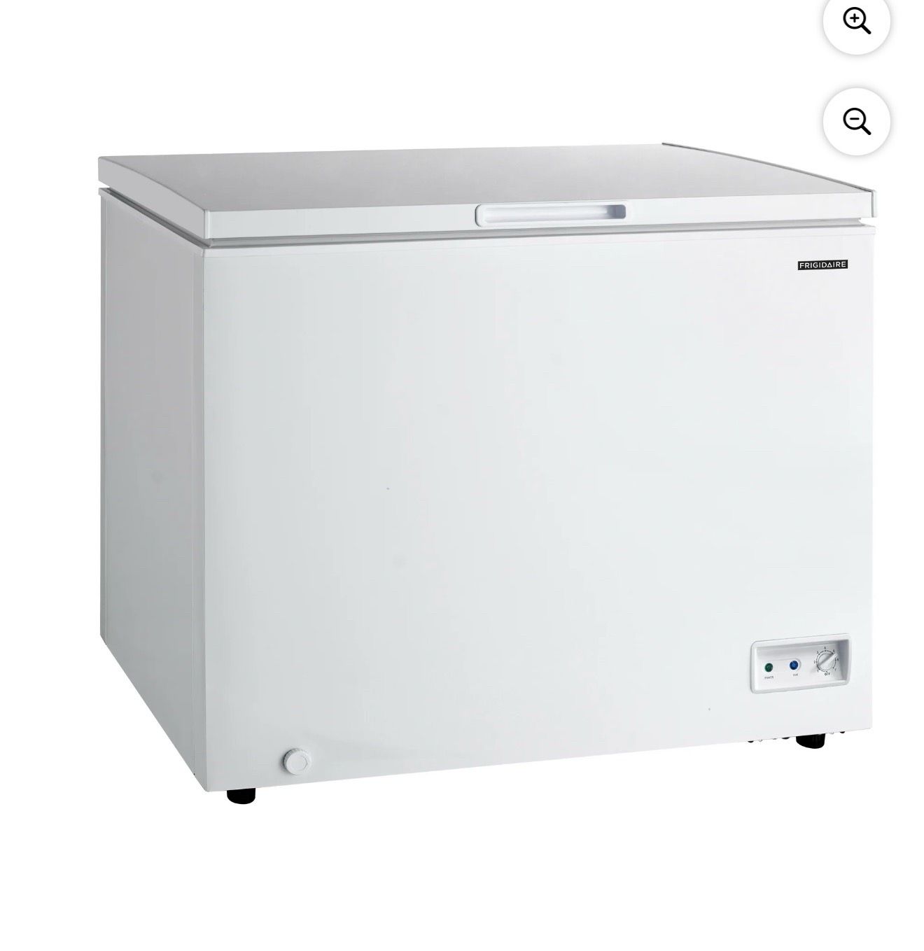 Frigidaire 10.3 Cu Ft Chest Freezer, White Garage Ready
