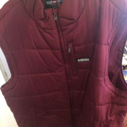 Marc ecko winter vest red and black men’s 2x