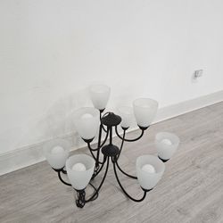 Kichler Lighting Jolie 9- Light Chandelier With Bulbs