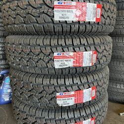 235/75/15 Gt Radial  New Tires Set Of 4 Installed And Balanced Set De 4 Llantas Nuevas Instaladas Y Balanceadas