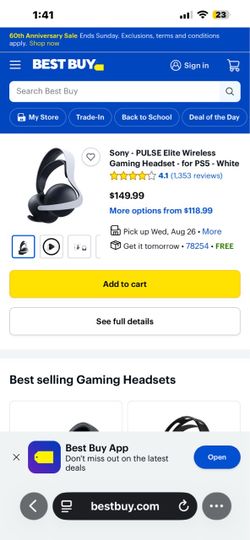 PlayStation headset