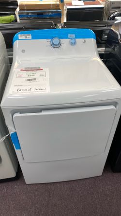GE 6.2-cu ft Vented Electric Dryer (White )