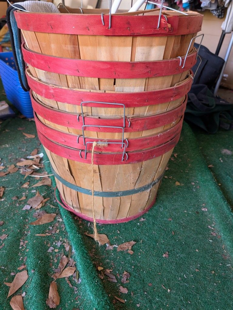 Vintage Bushel Baskets OBO