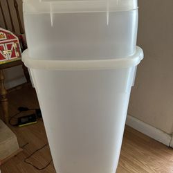 Gift Wrap Storage Organizer Container Box Tote Clear 