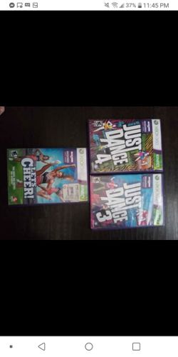 Xbox 360 games just dance cheer