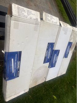 4 Brand new Enduro 6-foot folding benches for sale.
