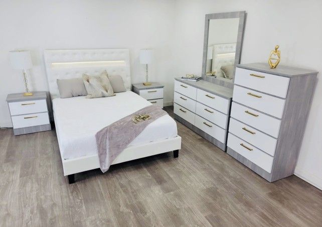 Bedset New With Led Lights