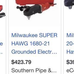 Milwaukee Super Hawg With Case