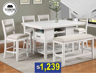 Counter Height Dining Set 