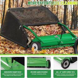 48-inch lawn sweeper trailer,