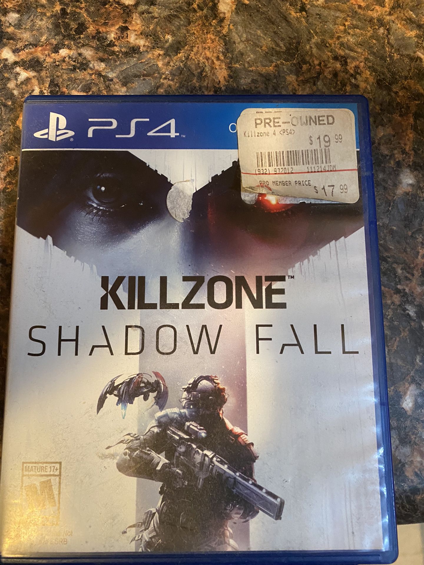 Kill zone Shadow Fall PS4 Game