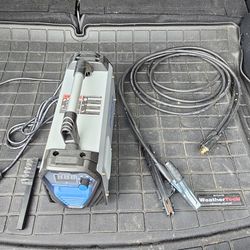 DEKOPRO 110/220V MMA Welder, 200Amp Stick Welder Dual Voltage ARC Welders Portable Welding Machine Electrode Holder,Work Clamp, Input Power Adapter Ca
