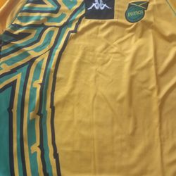 Jamaica retro men's soccer jersey