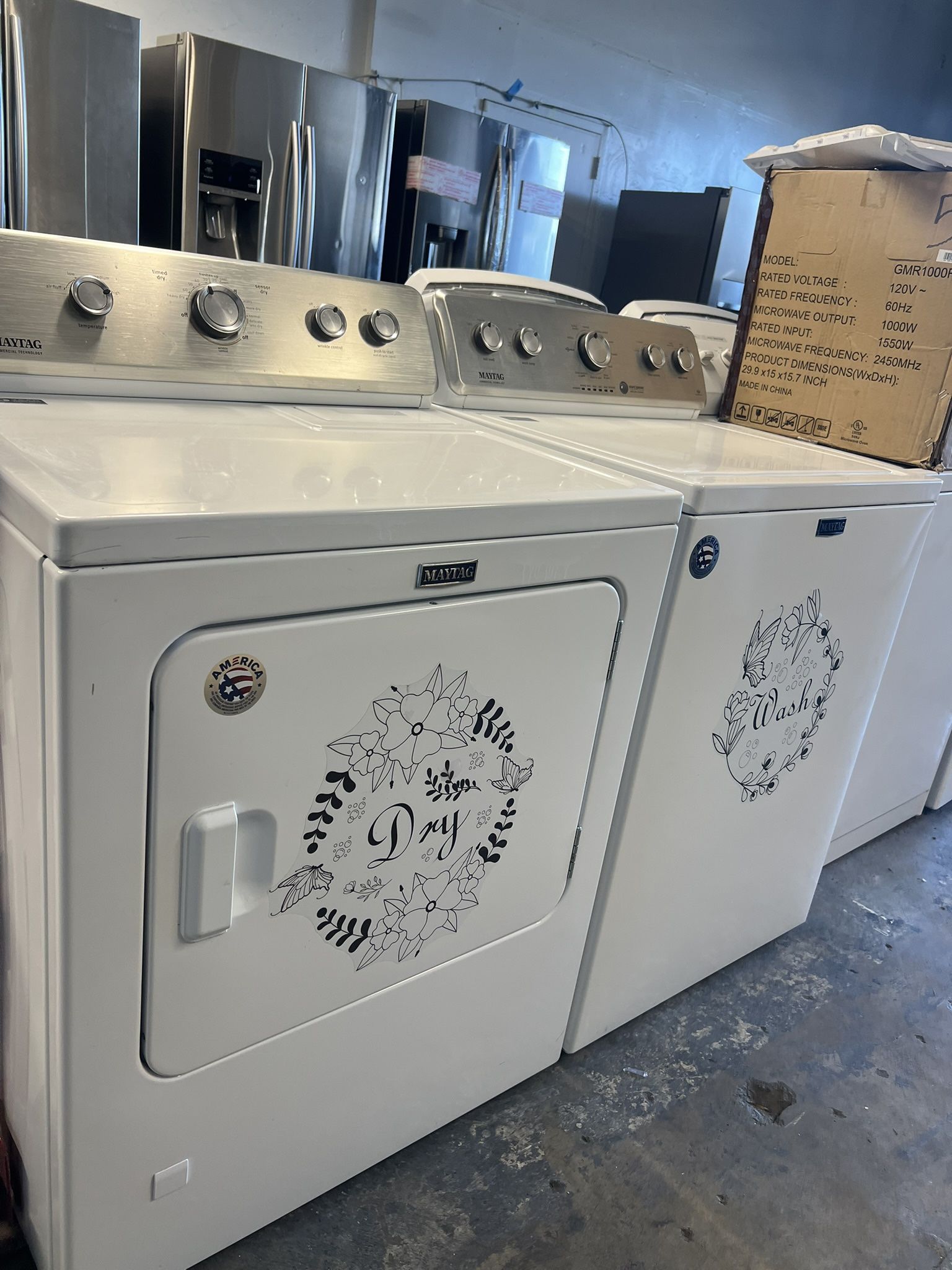 Maytag Set Of Washer And Dryer