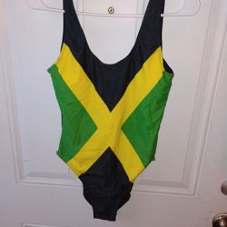 Jamaican Women's Swimsuit Med. 8-10