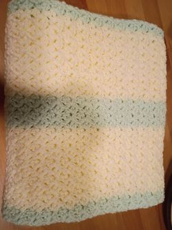 Crochet heirloom baby blanket