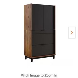 Hideaway Secretary desk Cabinet