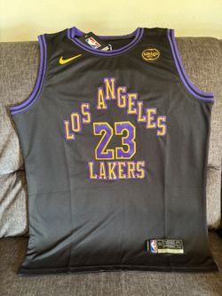 LA Lakers LeBron James City Edition Jersey