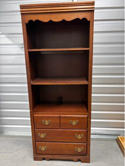 Bookshelf with cabinet