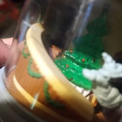 1987 Hallmark Christmas Morning Light And Motion Ordament