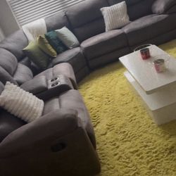 3 Piece Reclining Sectional 