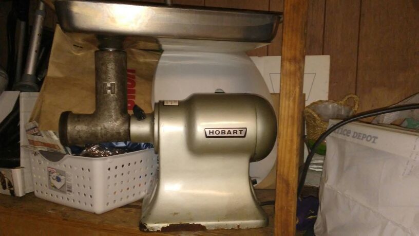 Hobart meat grinder model 4612