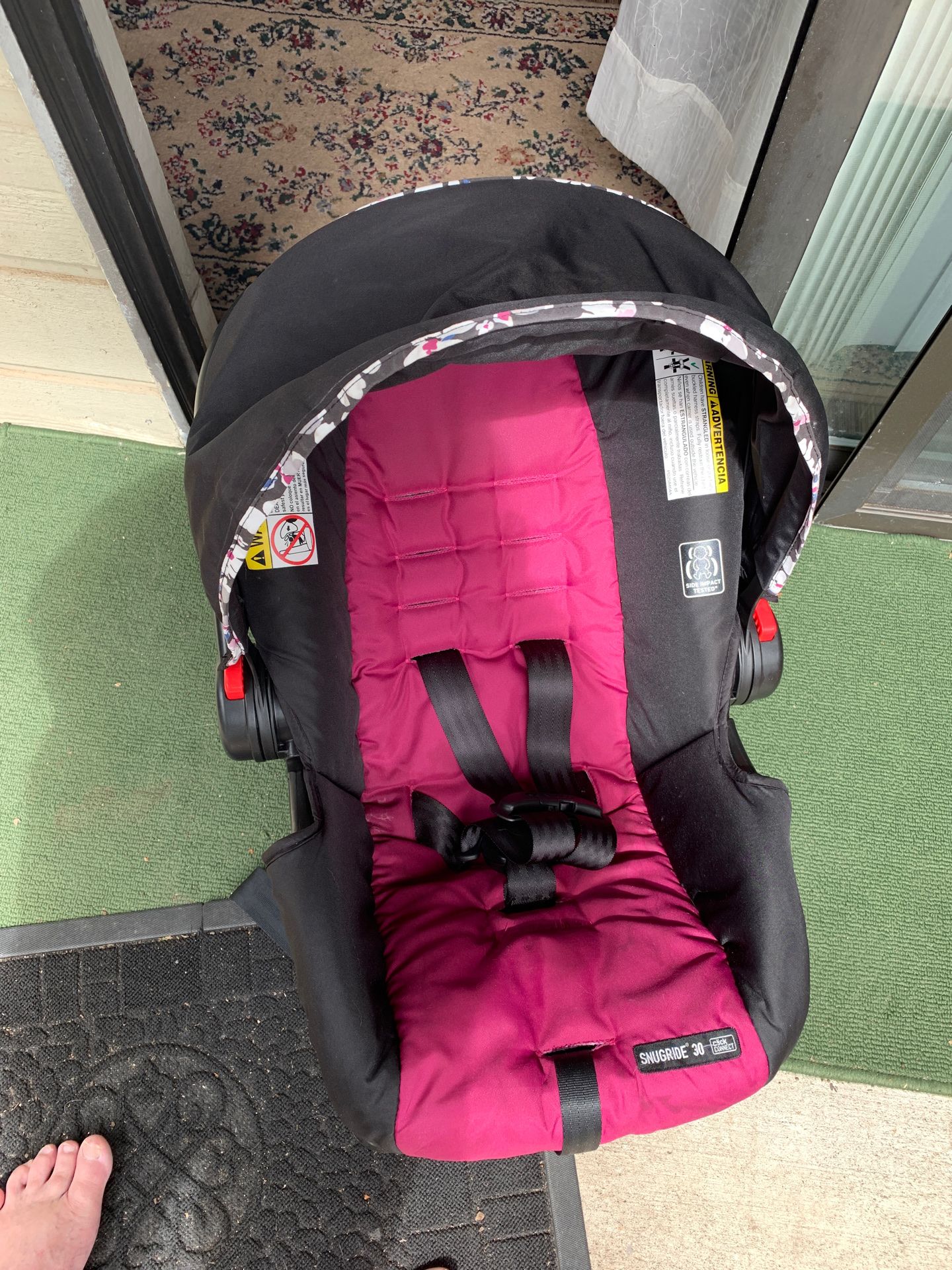Car seat and base