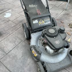 Gas Lawn Mower And Weed Wacker 