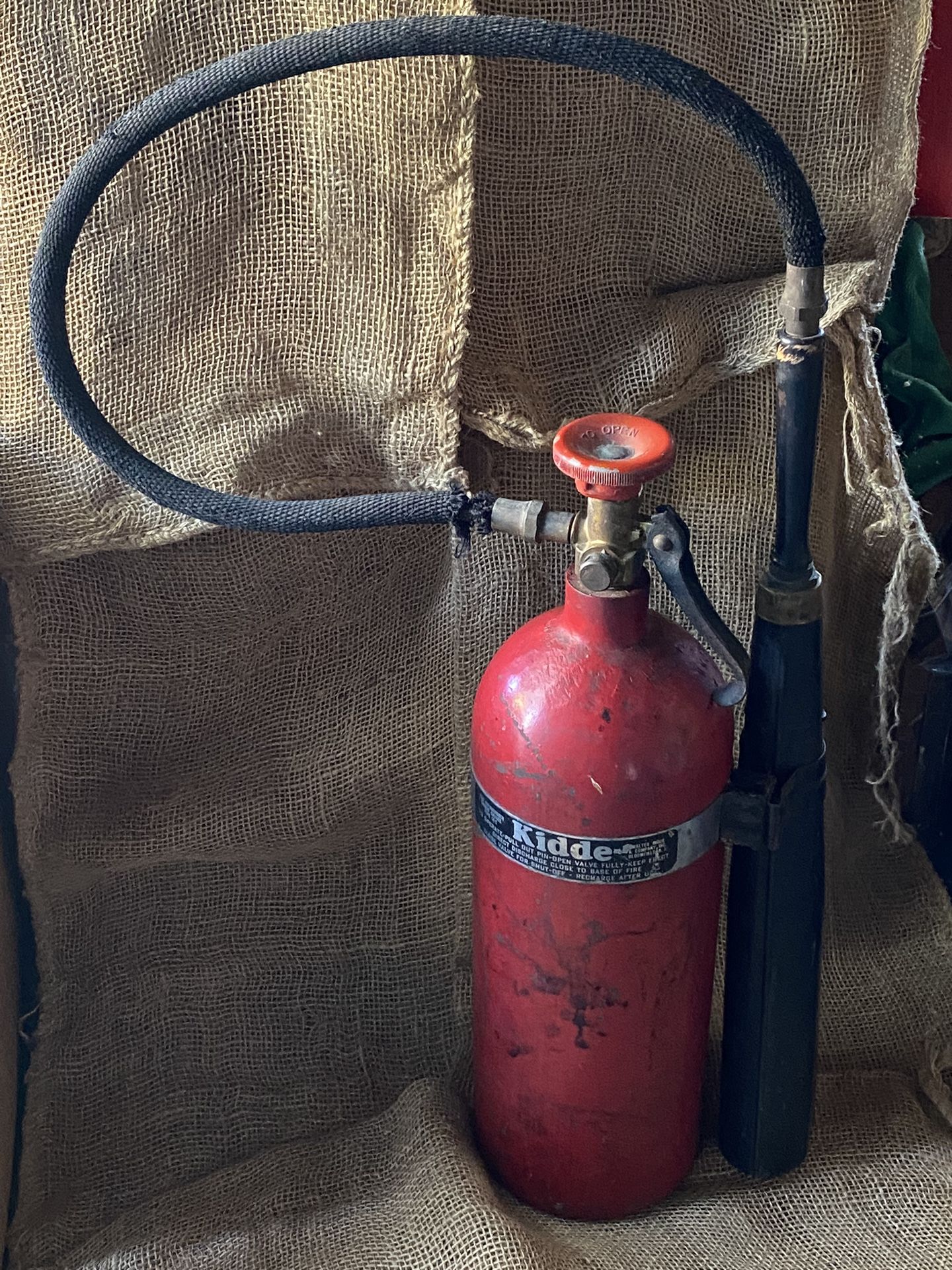 Vintage 1943 Kidde Fire Extinguisher
