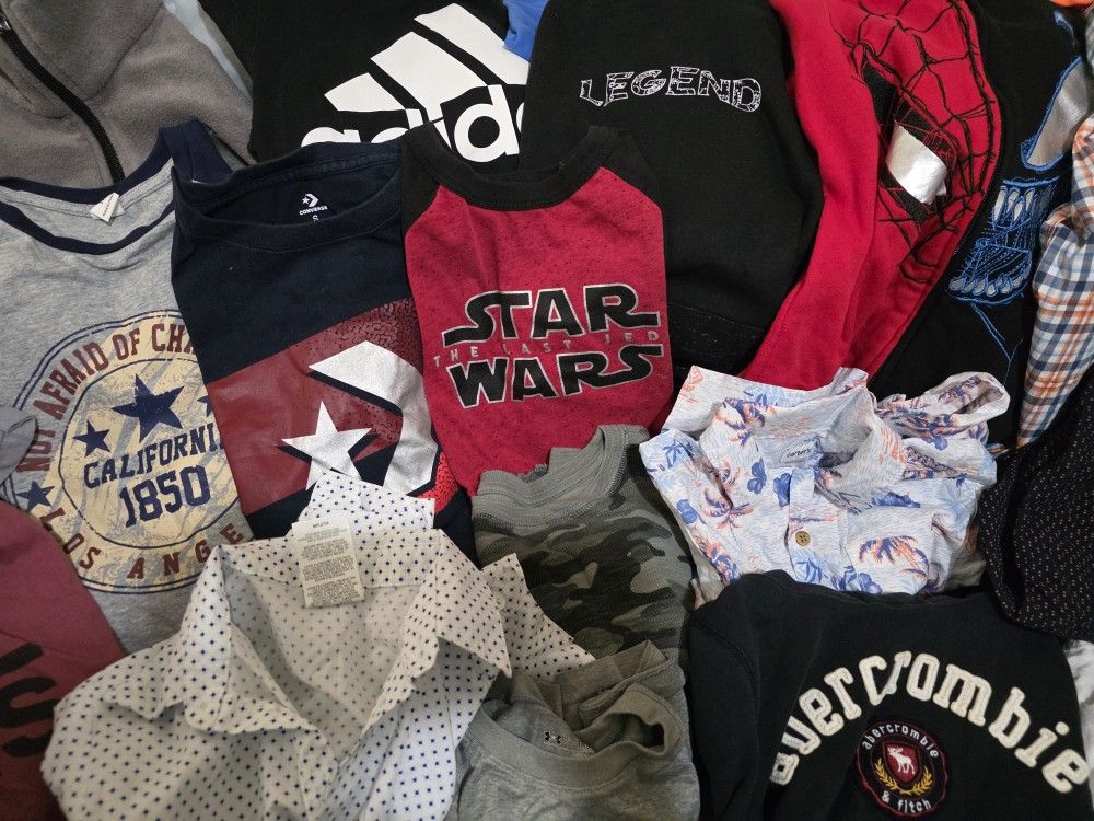 bulk clothes 6 ,8 years Boys
