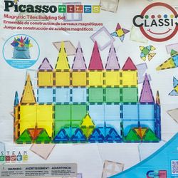 Magnetic tiles STEM activity